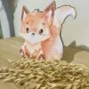 Centre de table Renard