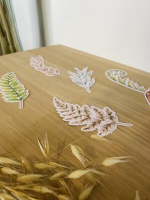 Chemin de table feuillage foret