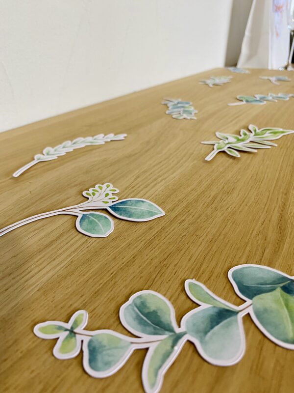 Chemin de table feuillage Eucalyptus – Image 4