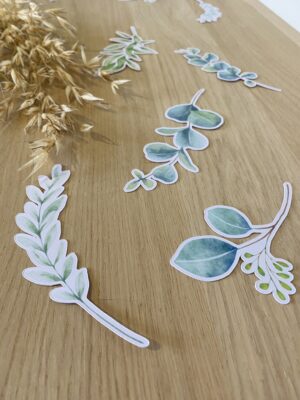 Chemin de table feuillage eucalyptus