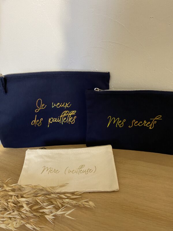 Pochette personnalisée - cadeau, maman, copine