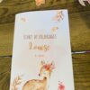 Livret de coloriages personnalisé - Biche