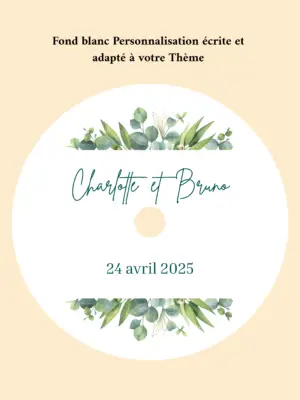 CD à personnaliser