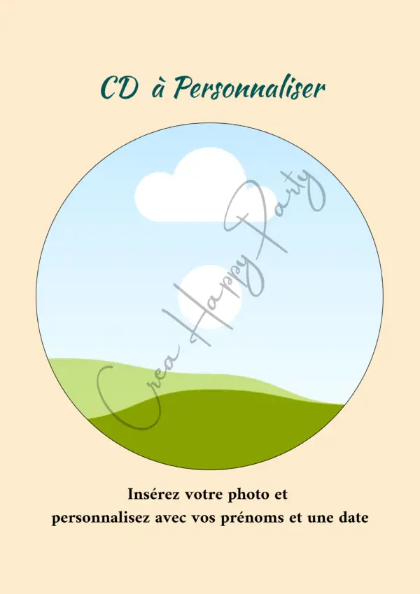 CD à personnaliser – Image 3