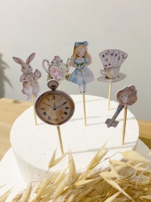 Décorations de gâteaux - Alice
