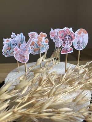 Décorations de gâteaux - Dia de los muertos